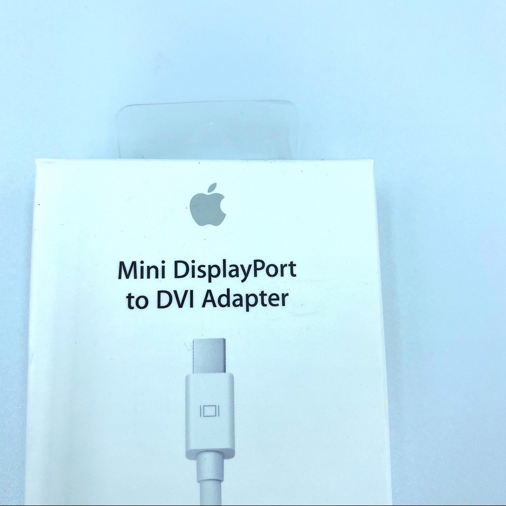 New Apple Mini DisplayPort To DVI Adapter White - Picture 2 of 6